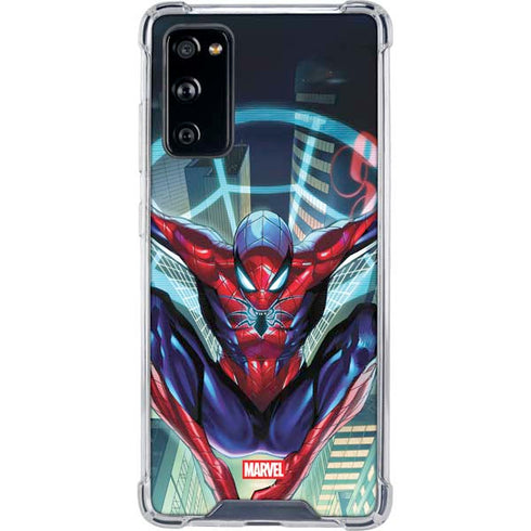 Marvel Spiderman Spiderman Armor MK IV Galaxy S20 FE Clear Case